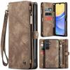For Samsung Galaxy A16 5G/A16 4G Phone Cases CASEME 008 Leather Cover with Detachable Wallet and Strap