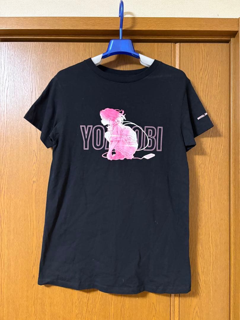 

[USED] Yoasobi illustration T-shirt black
