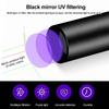 365nm Mini UV Flashlight Built-in Battery USB Rechargeable Waterproof Aluminum Alloy Torch Pet Bacterium Detection Ultraviolet