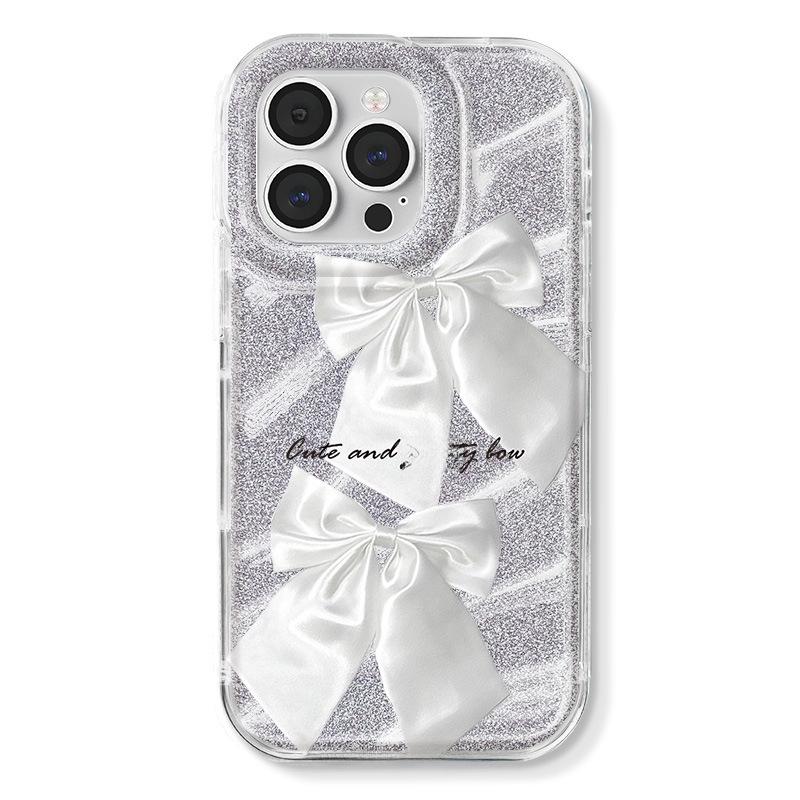 Zhitai Glitter Beskyttelsesdeksel for Apple iPhone 15/16 med Armbånd, Kompatibel med iPhone 12/11/13 Phantom-serien.