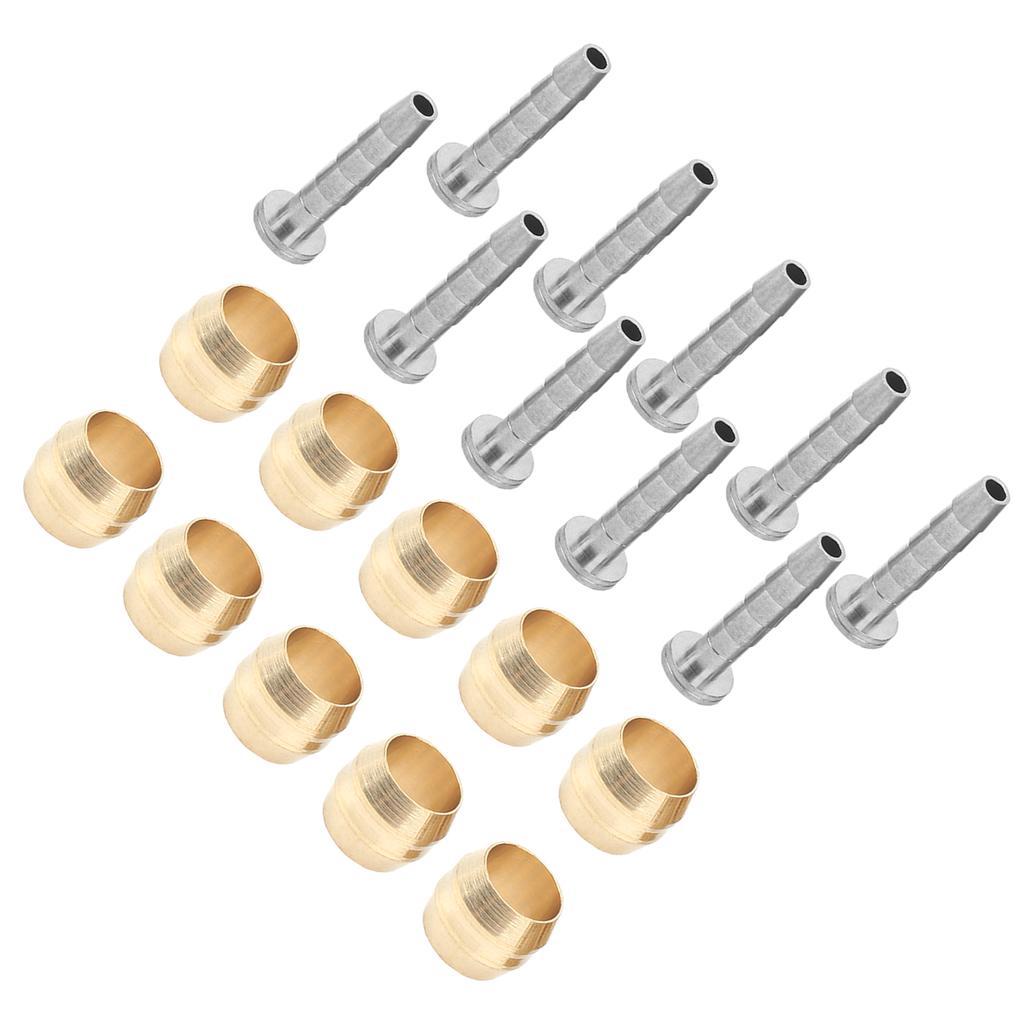 GUB Mountain Bike Disc Brake Hose Copper Olive and Connecting Insert Set for BH90 Hose