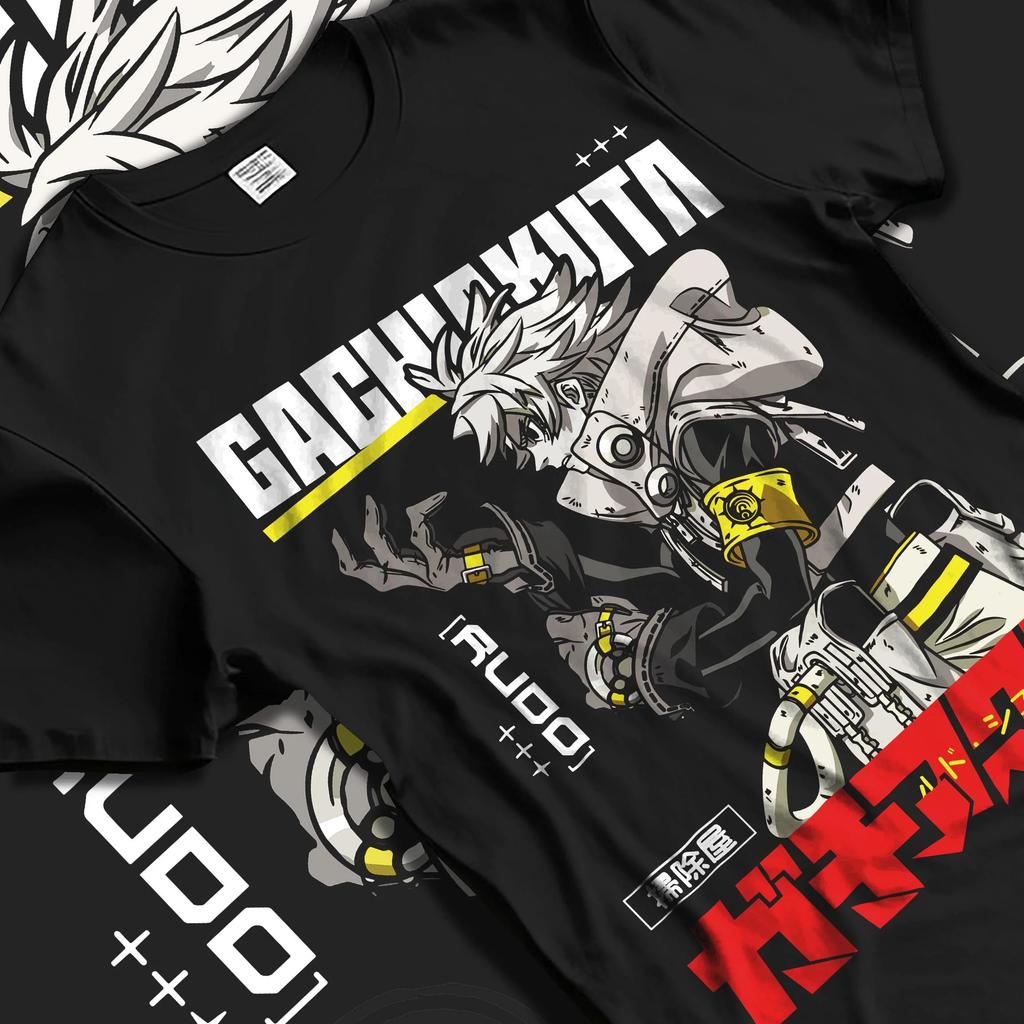 Gachiakuta T-Shirt, japanisches Manga-Anime-Shirt, alle Größen, Baumwolle, Herren, Oversized, Hip-Hop-Streetwear, hochwertige Herrenbekleidung, Kurzarm