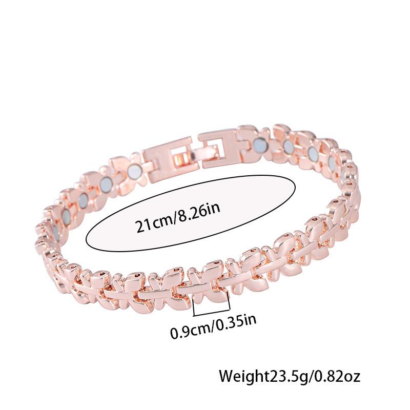 Creative all-magnet jewelry women's butterfly four-leaf clover adjustable couple bracelet bracelet