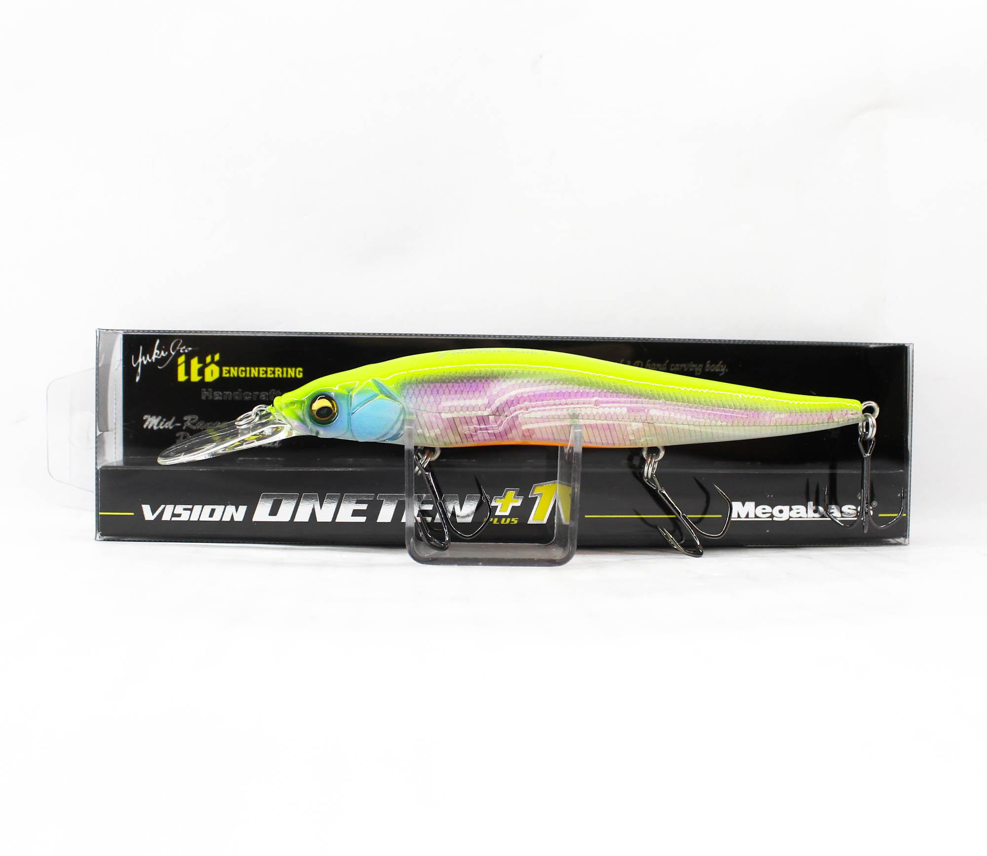 

Megabass Vision 110 Oneten 1 Feet Suspend Lure Aurora Reaction (0593)