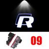 2 For VW Touareg GTI MK6 Golf 5 6 7 Passat B6 B7 B8 B9 Jetta MK7 R LED Car Door Projector Welcome Ghost Shadow Light Accessories Zw4