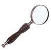 Meichoon Handheld Wooden 10x Classical Retro Style with Ebony Reading Aid for the UC32 Magnifier, Magnification, Handle, Elderly,