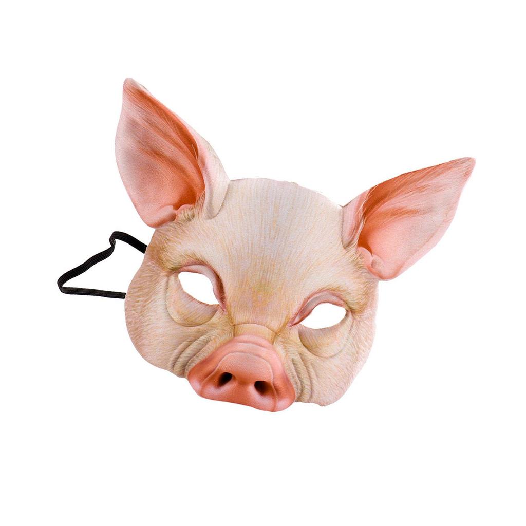 Half Face Animal Cosplay Novelty Animal for Festival Party Adults