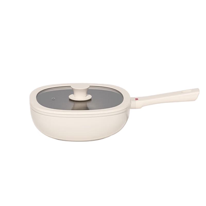 Wenlunshan Titanium Ceramic Non-stick Square Wok