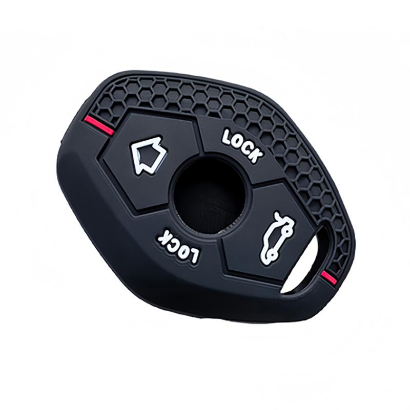 Silicone Shell Fob For Bmw X5 E53 X3 F83 E46 E39 E38 E60 E63 E61 E64 Series 3 5 7 330I Z3 Z4 E85 E86 M5 325I Car Key Cover Case