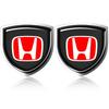 1 Stück 3D Metall Auto Türschild Emblem Auto Karosserie Abzeichen Aufkleber Styling Für Honda Civic Accord Crider City XRV CRV HRV Inspire Fit Odyssey Envix