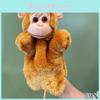 Monkey Plush Hand Puppet With Pp Cotton Filling For Kids Playtime Fun