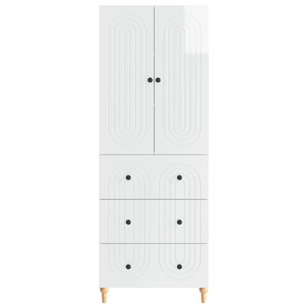 2 Piece Cabinet Set 66 x 34.5 x 90 cm Particleboard