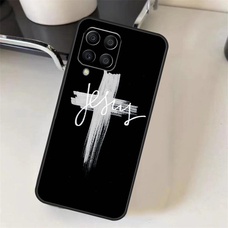 Verse of The Christian Bible Jesus Case For Samsung Galaxy M06 M16 M36 M56 M52 M32 M12 M54 M34 M14 M35 M55 M15 M11 M31 M13 M53