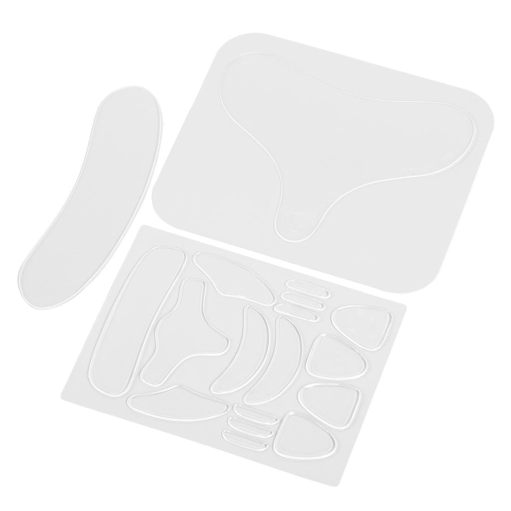 18pcs Facial Wrinkle Reducer Patch Smoothing Silicone Forehead Wrinkle Patch for Under Eye