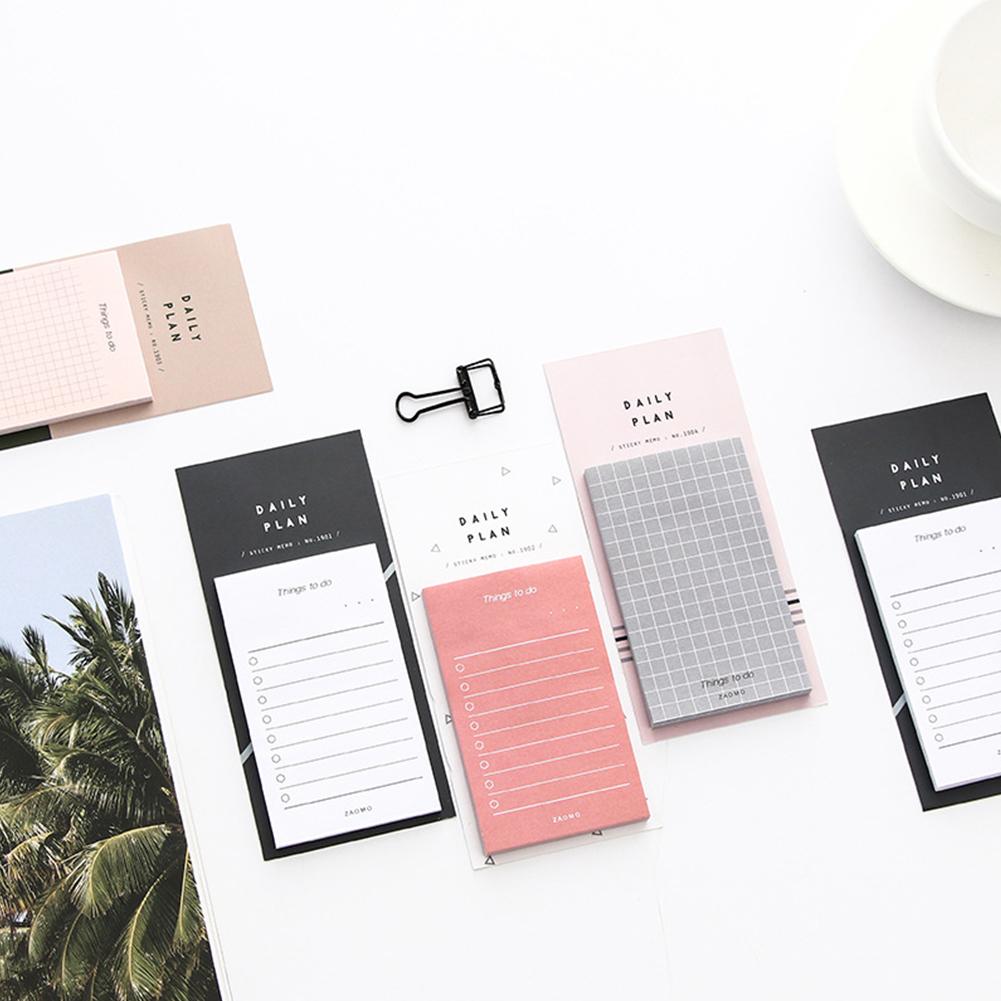 50 Sheets Memo Pad Stationery Sticky Notes Paper Stickers Cute Notebook DIY Stationery