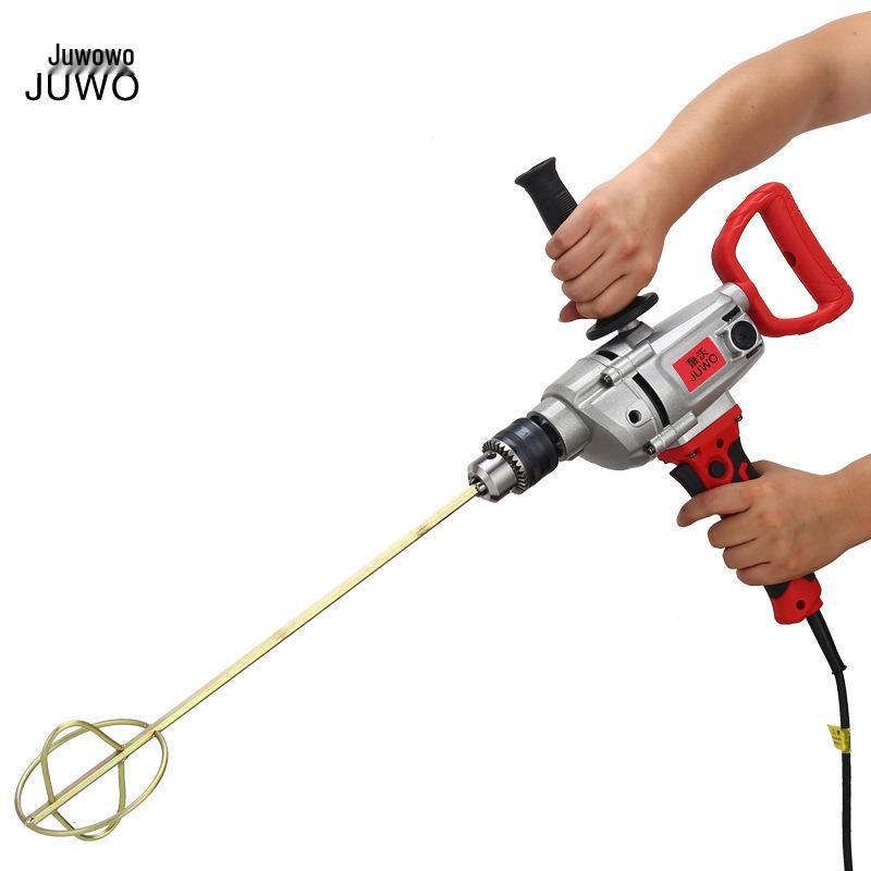High-Power Pistol Drill for Mixing Paint, Putty, Powder, and Cement