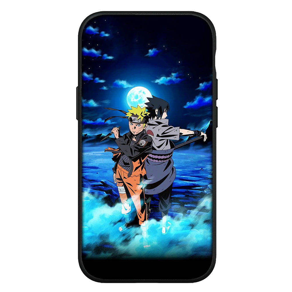 Husă pentru iPhone 16 15 Xiaomi Redmi Note 14 13 12 11 Pro Max X 8 16e Samsung Galaxy S25 S24 S23 Moto OPPO Huawei Anime Naruto Uchiha Sasuke Husă de telefon