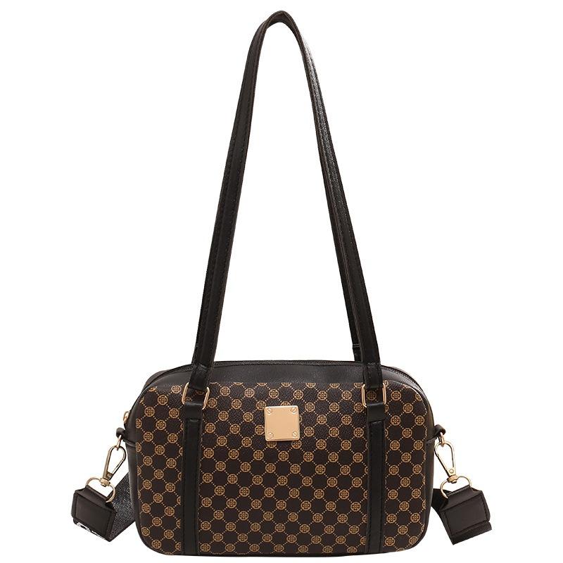 Women's Bag New Fashion Printed Shoulder Strap Crossbody Small Square Bag Simple Portable Shoulder Bag One Piece