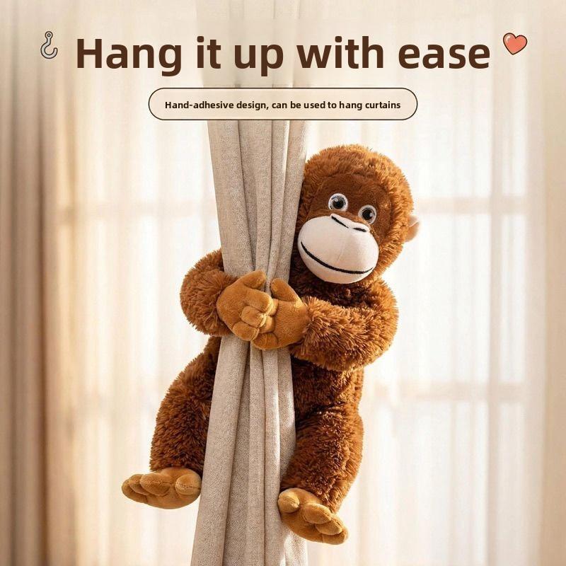Gorilla 66Cm Plush Toy Chimpanzee Monkey Soft Stuffed Doll Car Bag Room Decorations Birthday Gifts For Kids Adults Children's Birthday Gift