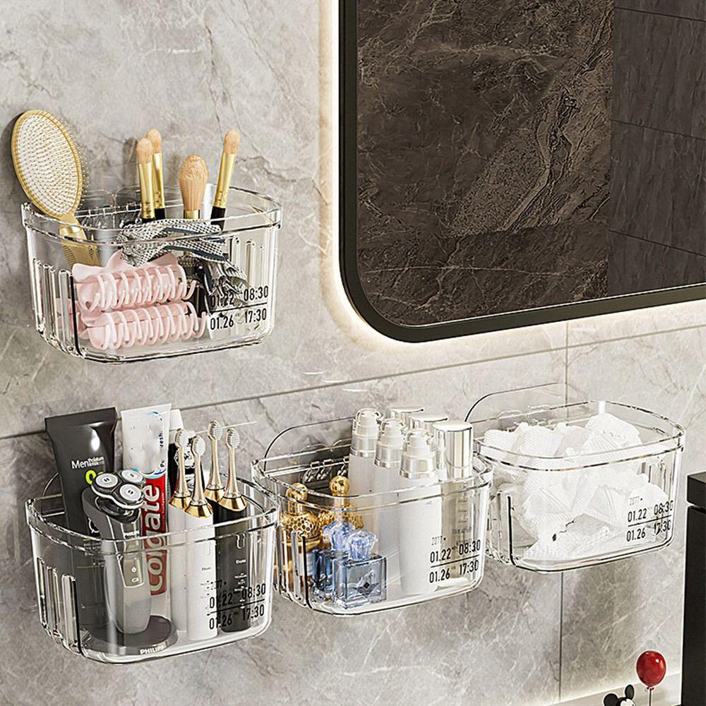 Wall-mounted Ginger Storage Box Plastic Kitchen Storage Rack  for Home