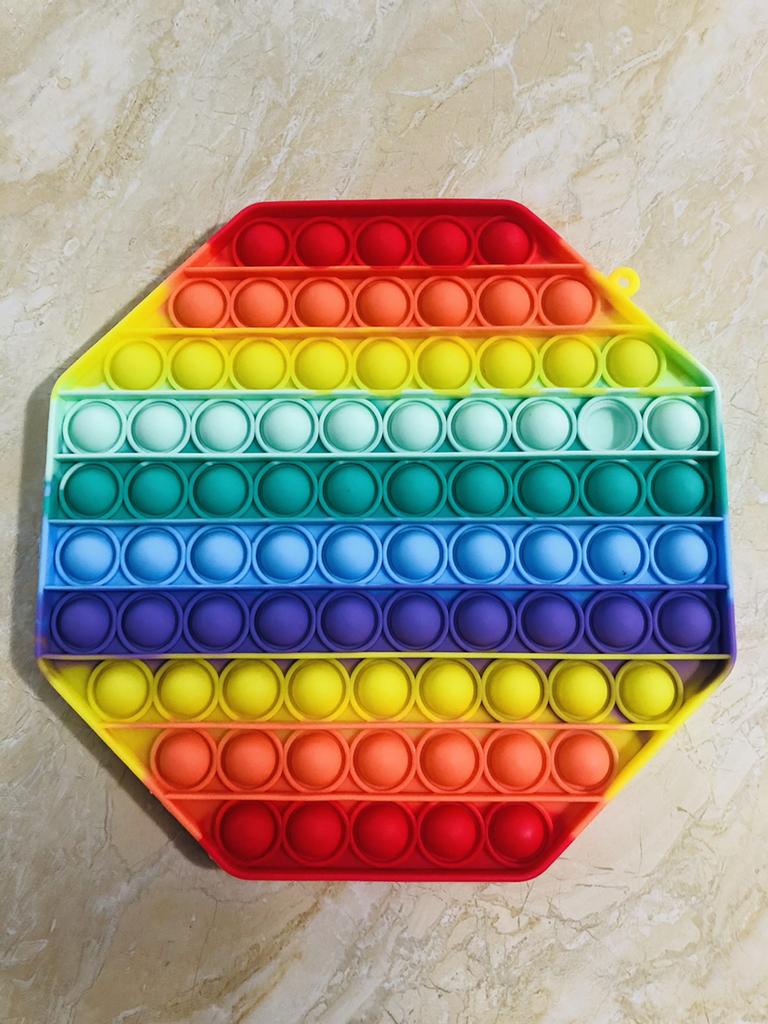 20CM Big Size Fidget Toys 20CM Square Round Antistress Toy Bubble Figet Sensory Toys For Children Adult Christmas Gifts 202