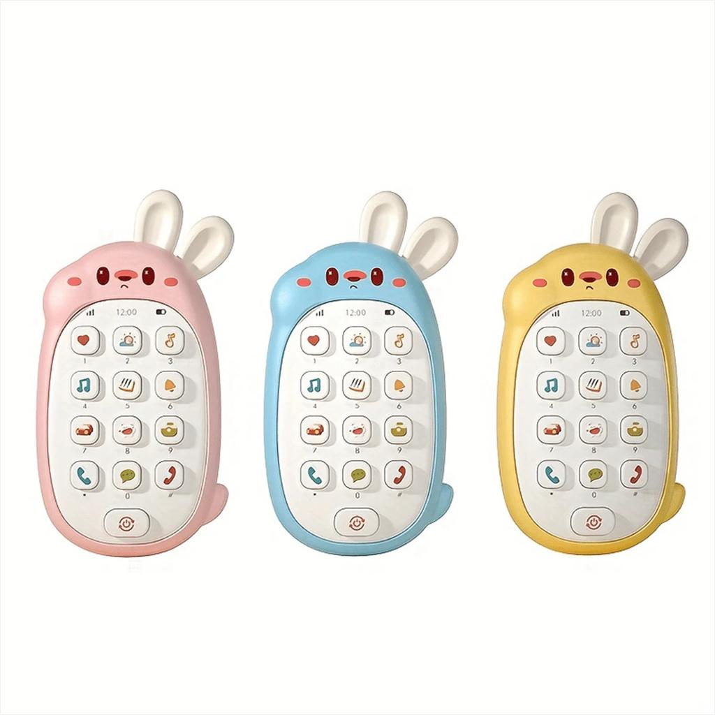 Cute Musical Learning Toy Phone For Children: Engaging, Educational Interactive Play Perfect Gift For Kids