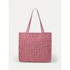 Cute Women's Plaid Tote Bag, Summer Bag, for Picnic