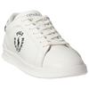 Polo Ralph Lauren Leder Rundzehen Schnürschuh Logo Low-Top Sneakers Herren-Sneakers Weiß 809892336001