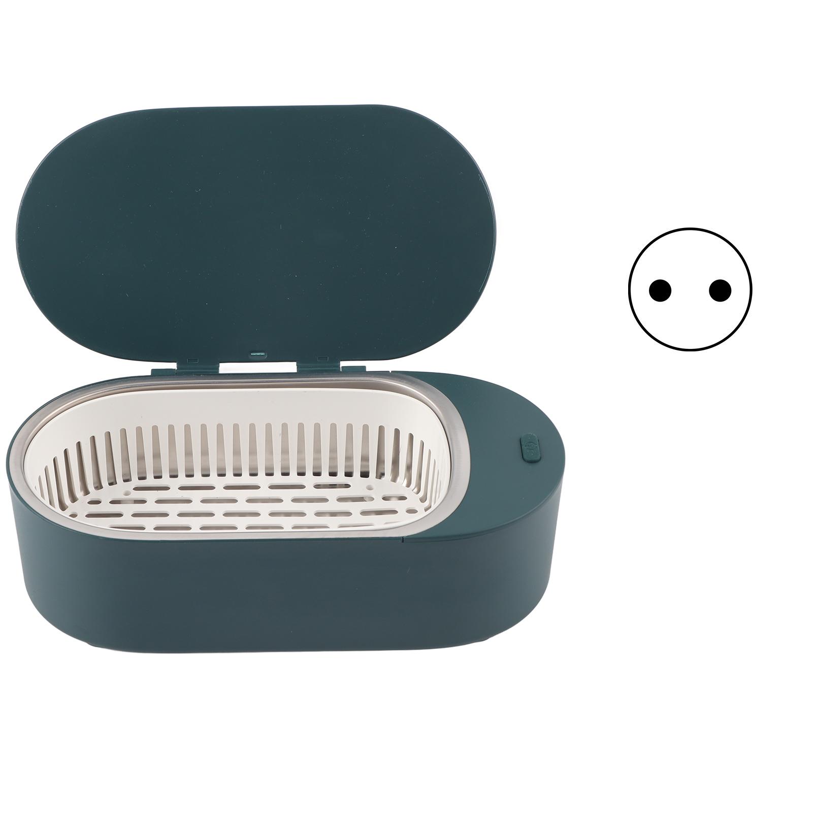 

Ультразвуковой очиститель ювелирных изделий, портативный, глубокая очистка, 47 кГц, небольшая ультразвуковая чистящая машина для дома