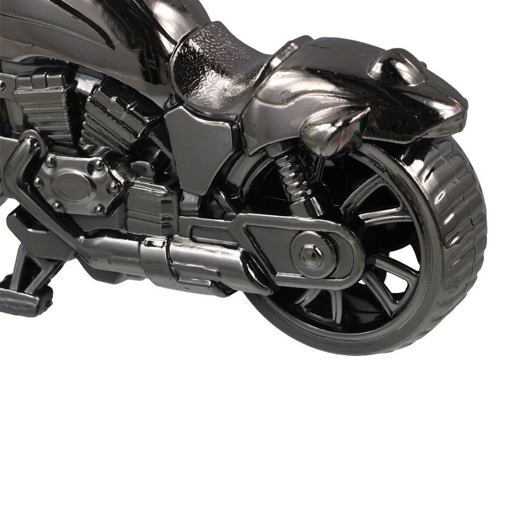 Decor Figurine Retrobedside Bedside Clock Motorcycle Model Motorcycle Alarm Clock Desktop Ornament