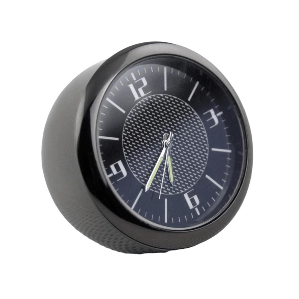 Titanium Zinc Zinc Alloy Car Clock Mini Size Digital Watch Adhesive Mount Luminous Clock  Automotive Use