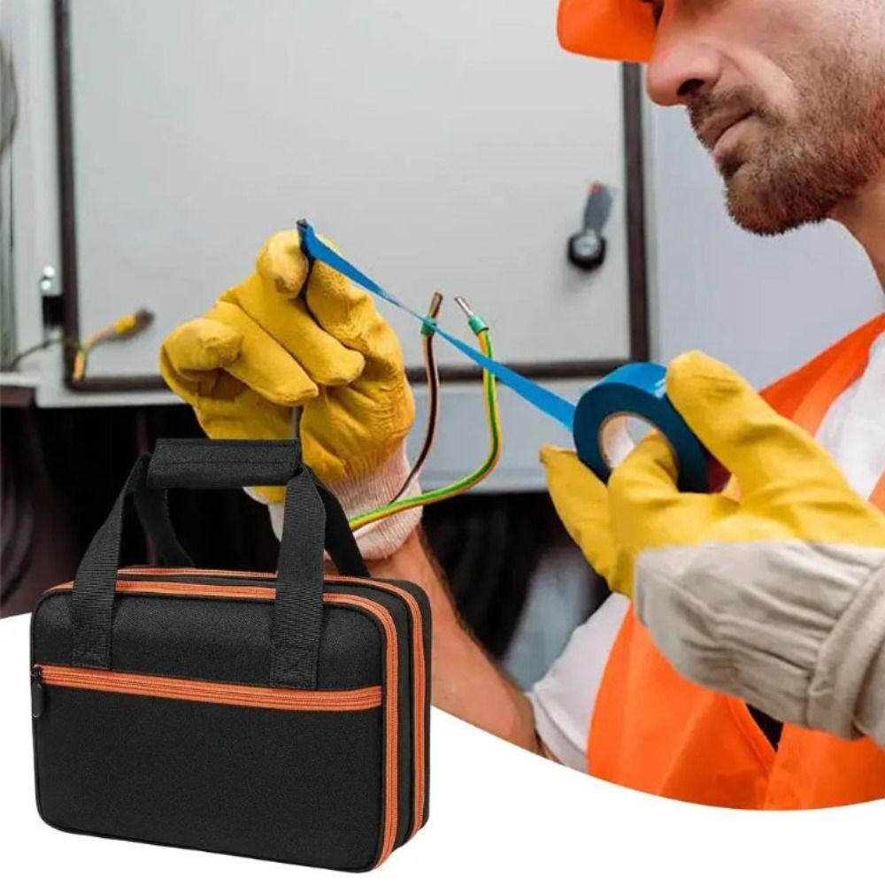 Two Layer Design Tool Storage Bag Portable Mechanic Tool Bag  Circuit Testing