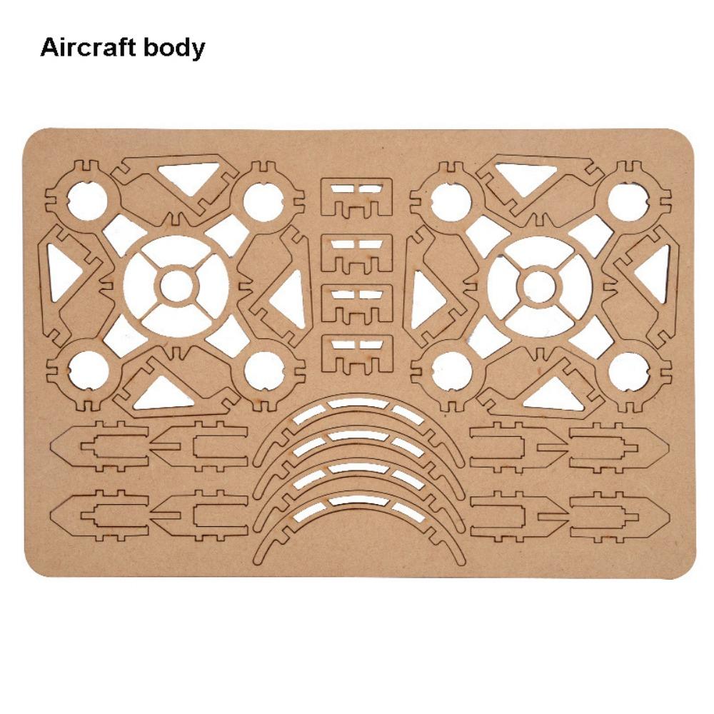DIY Teaching Assembly Aircraft  Elementary School Education Experiment