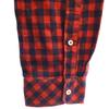 GOLDEN GOOSE DELUXE BRAVO check Long sleeve shirt M Red x black Men's Used