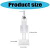 Nutcrackers Theme Soap Dispenser Hand Wash Liquid Soap Holder For Bathroom Use With Transparent Body Christmas Decors