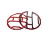 Front Headlight Guards Trim Protector Cover for Ford Bronco 4-Door 2021-2024 Exterior Headlamp Guard Kit Accessories (Golssy Red)