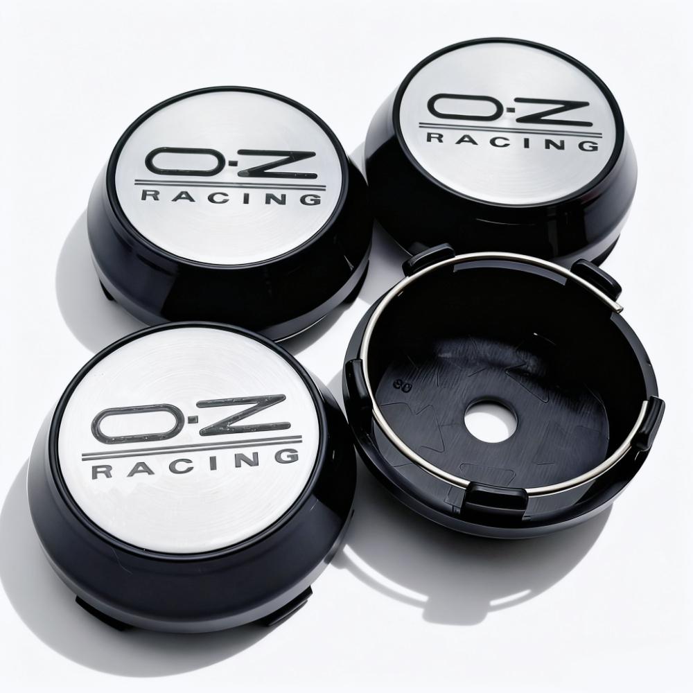 

4pcs OZ O.Z Racing Logo Emblem Car Wheel Center Caps 60MM 56MM Wheel Hub High Cap Rim Hubcaps Dust Cover Replace Car Accessories OZ Badge&4pcs High Caps
