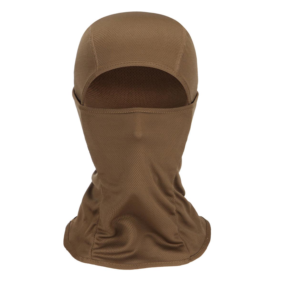 

Full Unisex Balaclava Face Cover Motorcycle Breathable Ski Hat Cap Camo Helmet Khaki