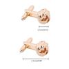 Twist Knot Cufflink Classic Shirt Cuff Buttons Alloy Men Grooms Cufflink Studs Luxury Charm Shirt Fashion Jewelry