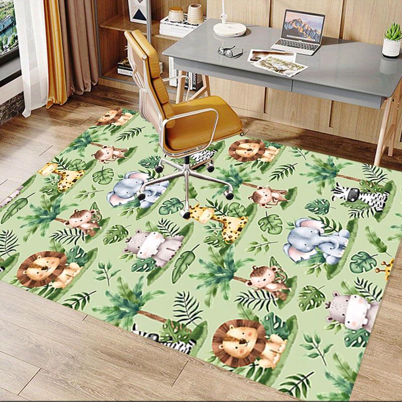 1PC jungle animals Extra Large Non Slip Floor carpet, Office, family, bedroom, Studio Large Area Rug Indoor Rugs, Vibrant Colors