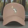 Fish Jumping For Beer Adjustable Baseball Cap Outdoor Casual Unisex Snapback Hat