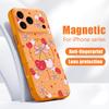 Colorful Bowknots Pattern Case For iPhone 17 Pro Max iPhone 16 Pro Max 15 14 13 Magnetic For Magsafe Hybrid TPU+PC Matte Cover