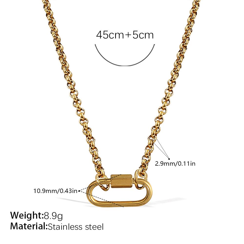 Japan And South Korea Fashion Niche Bracelet Necklace Women'S Personality Design Versatile Jewelry Does Not Fade Popular Trend