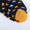 5 Pair-pack Men's Ankle Socks Cool Colorful Fancy Novelty Funny Casual Combed Cotton Short Socks Size 39-46