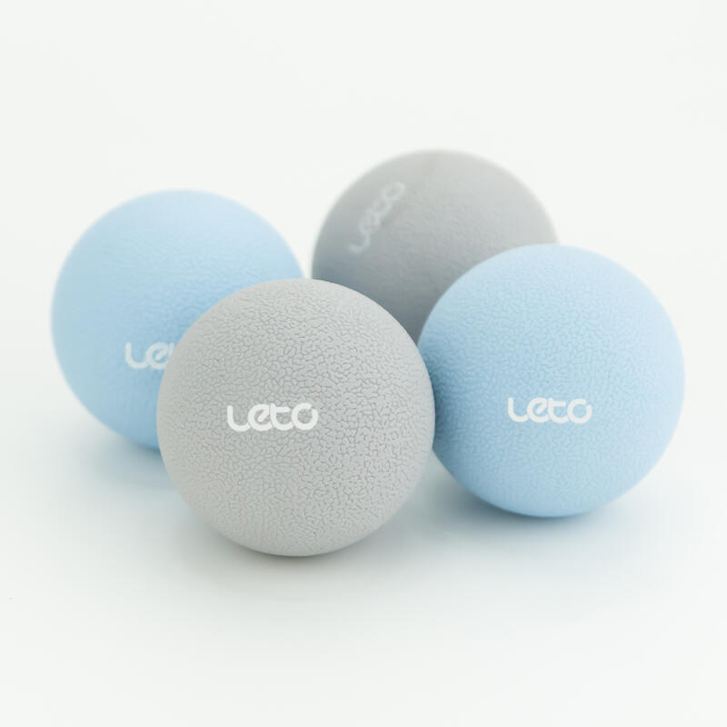 TPE Single Massage Ball Pilates Yoga Ball Acupressure Ball LYB-S01 TPE Single Massage Ball LYB-S01 / Sky Blue