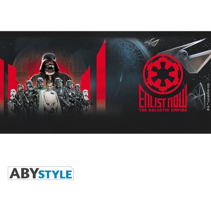 Mug Star Wars - 320 ml - "Rogue One / Enlist Now" - subli - boîte - ABYstyle