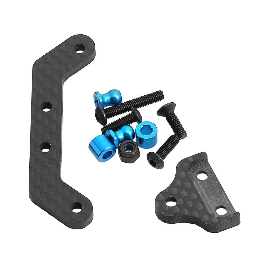 Steering Rack, Carbon   Second Floor Plate Steering Mount Holder Replacement for   XV01 XV-01 1Celsius10 Remote Control Car Upgrade Parts