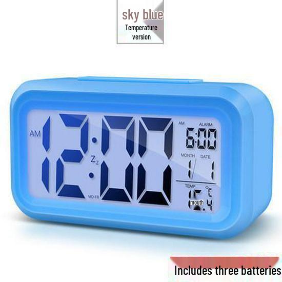 Multifunctional Smart Alarm Clock for Students and Children, Wake-Up Tool, Desktop Clock for Boys and Girls