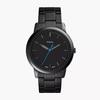 Men's Minimalist Quartz Watch - Black Dial, Stainless Steel Strap, Business Casual FS5308