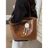 Red wedding bag large capacity bag women's new high-end one-shoulder commuter bag bridal wedding tote bag